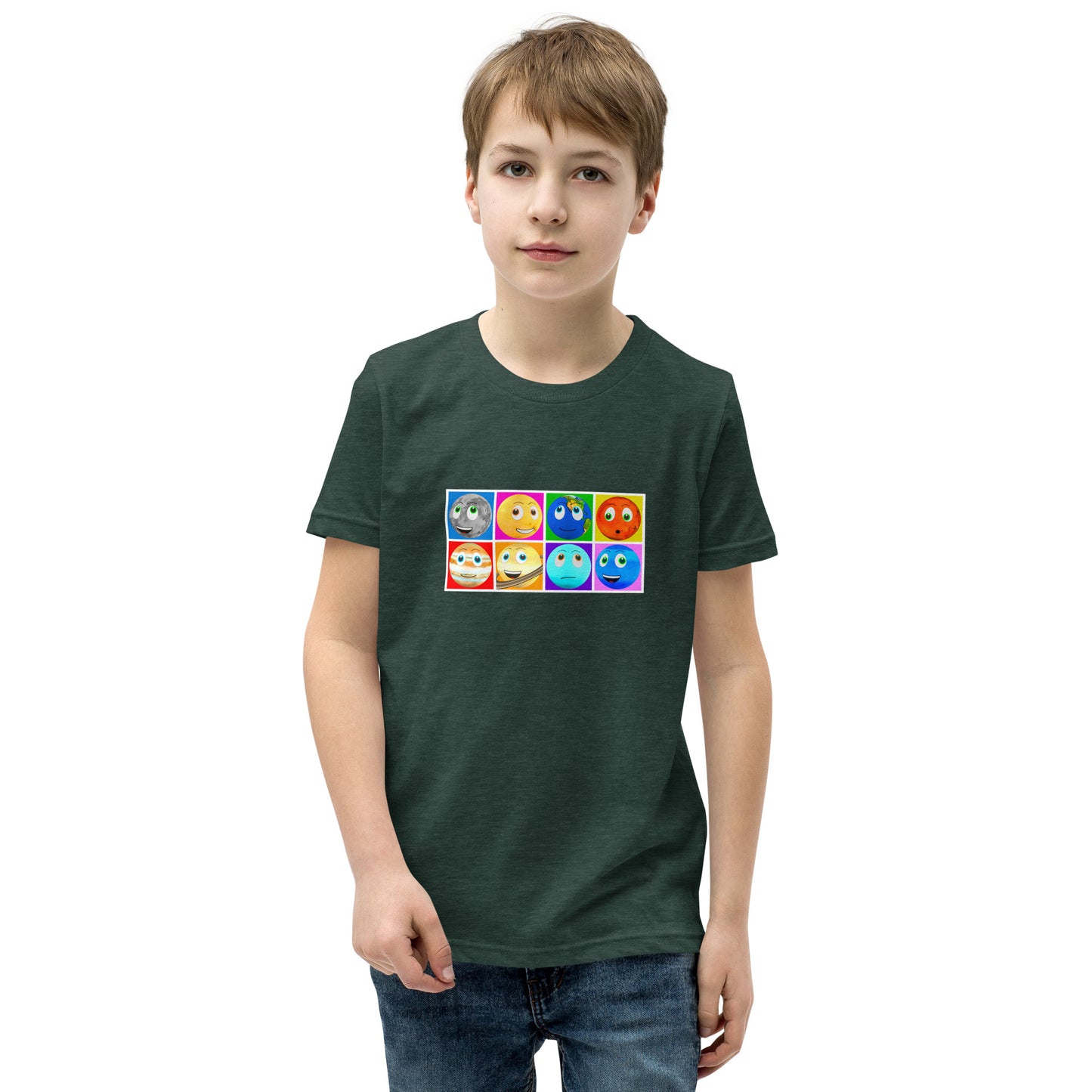 Toy Time Town Squares - Youth Short Sleeve T-Shirt