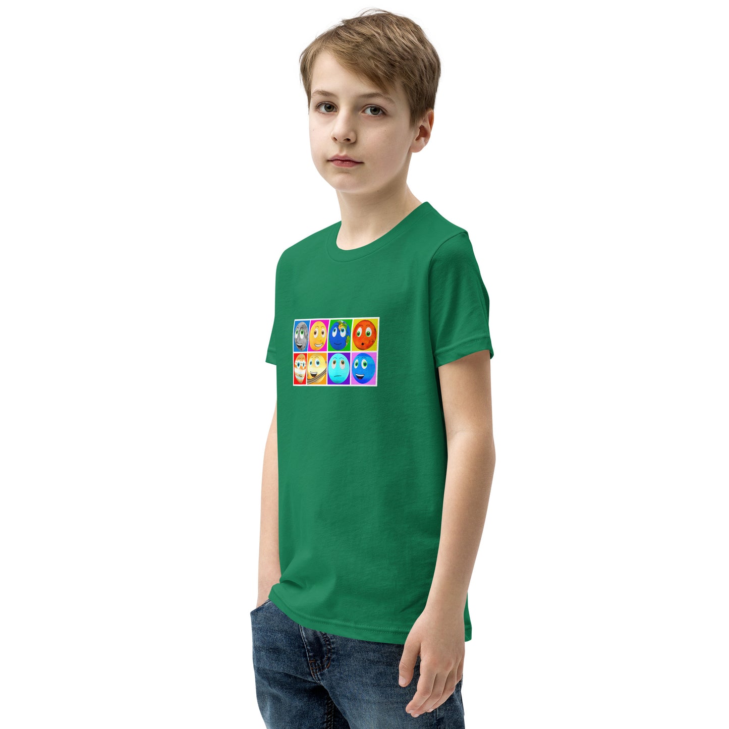 Toy Time Town Squares - Youth Short Sleeve T-Shirt