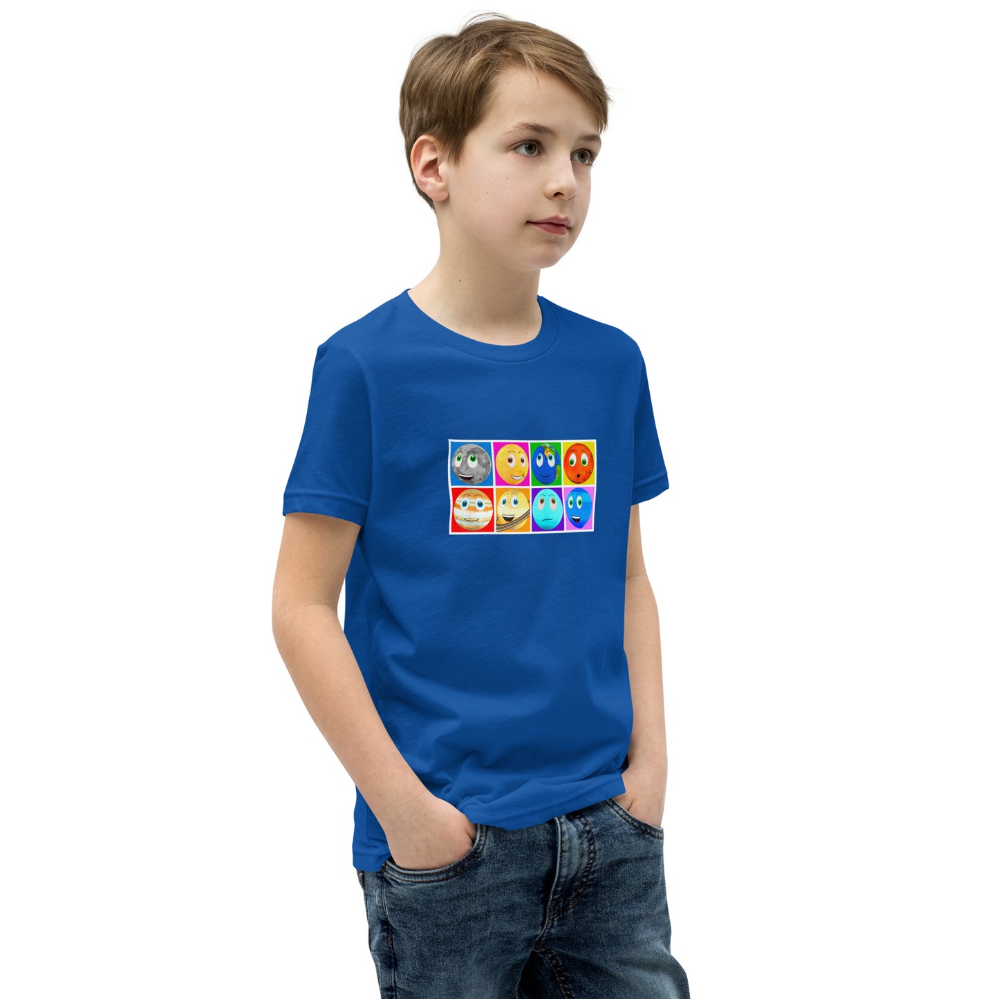 Toy Time Town Squares - Youth Short Sleeve T-Shirt